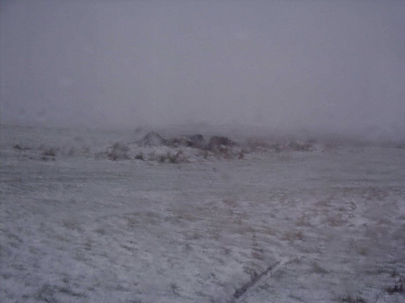 Photo: Winter Finally Comes To Caithness - Upper Lybster 28 February 2006