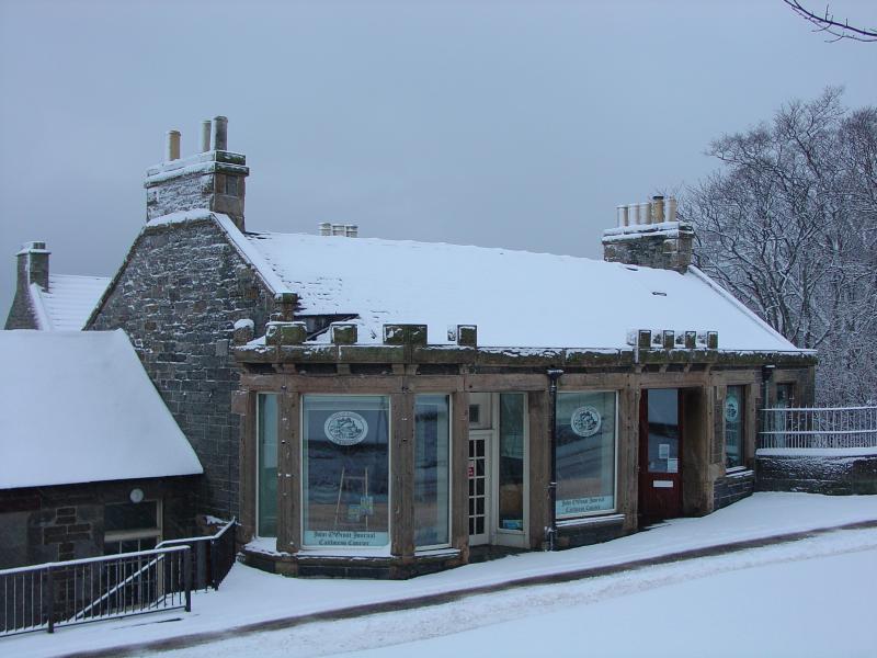 Photo: Winter Scene In Caithness - Groat Office, Wick 4 March 2006