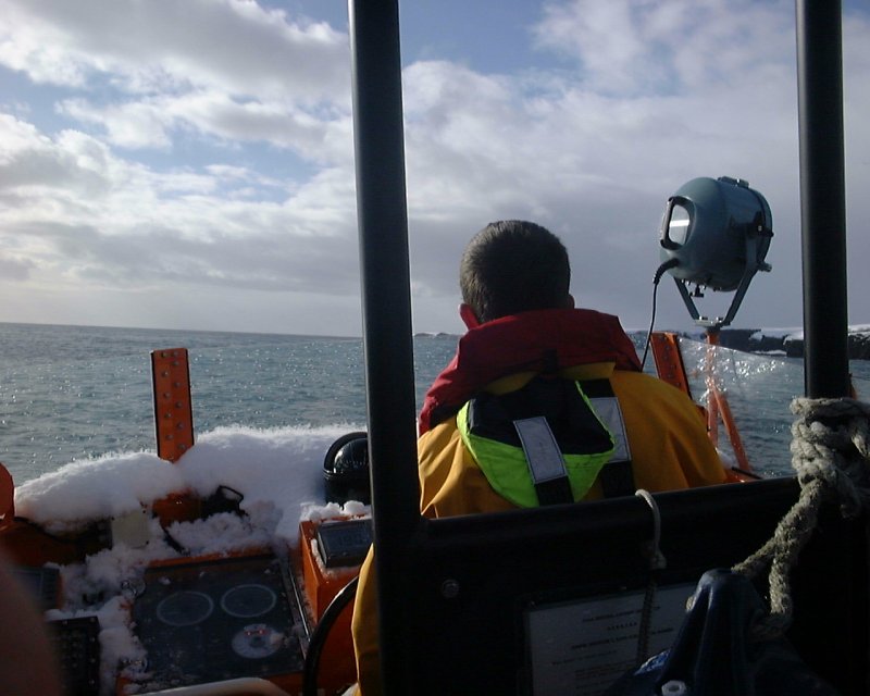 Photo: Wick Lifeboat Exercise Goes Ahead In Freezing Weather