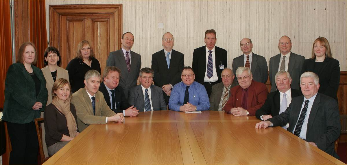 Photo: Last Meeting Of Caithness Area Committee At Thurso Topwn Hall