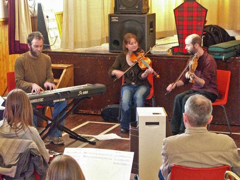 Photo: Wick Traditional Music Workshop - Brian Alison Gavin