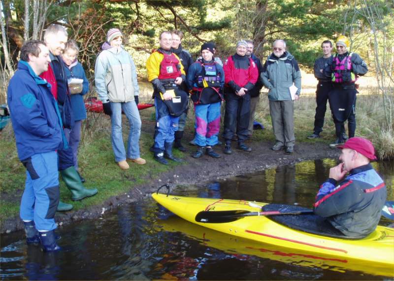 Photo: Pentland Canoe Club and Caithness Kayak Club Attend Coaching Weekend