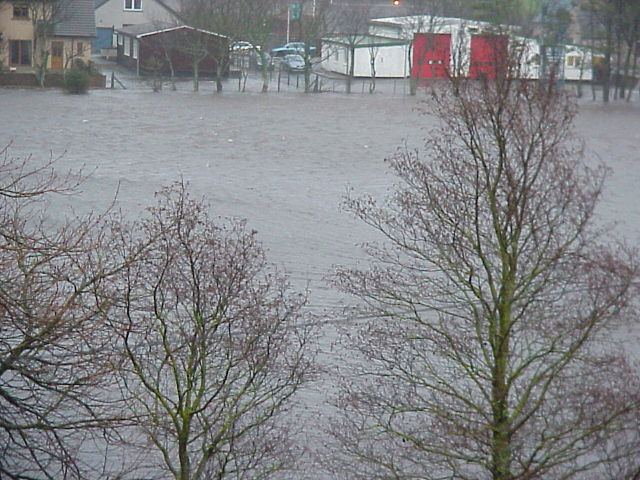 Photo: Flooding Seen From Janet Street - Thurso