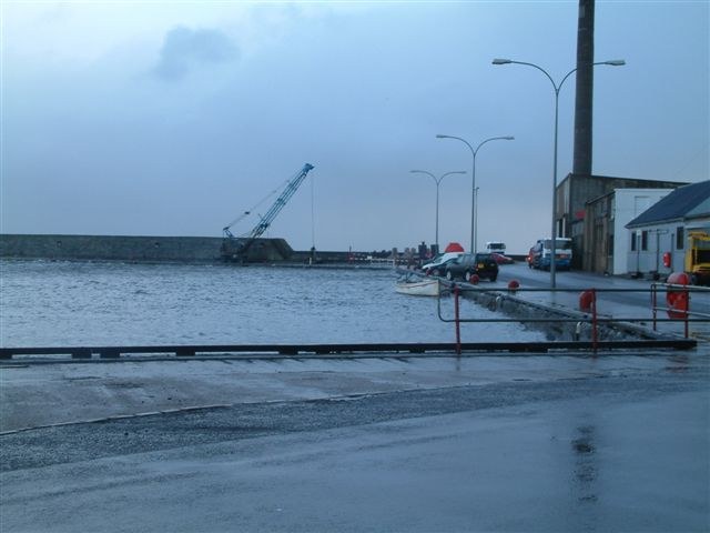 Photo: Very High Tide At Wick Harbour