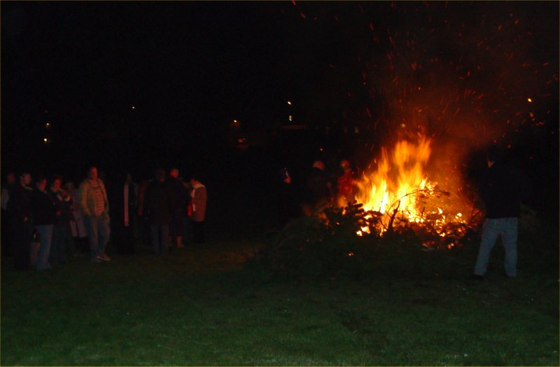 Photo: Bignold Park, Wick - Hogmanay Bonfire