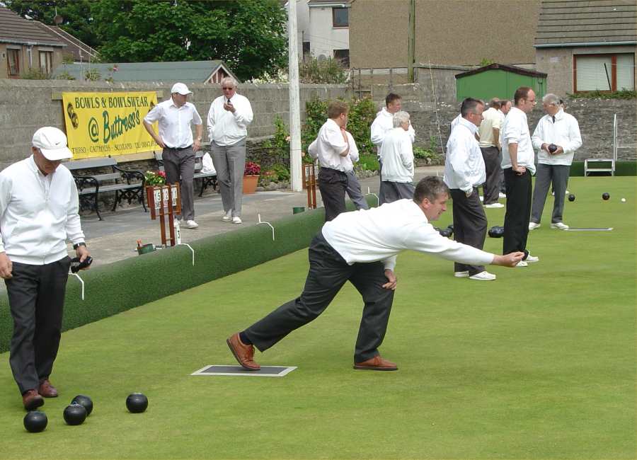 Photo: St Fergus Triples Competition In Progress