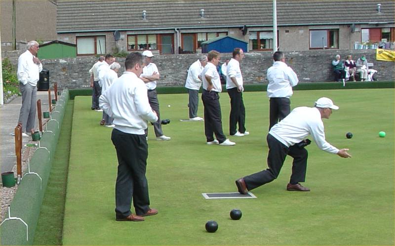 Photo: St Fergus Triples Competition In Progress
