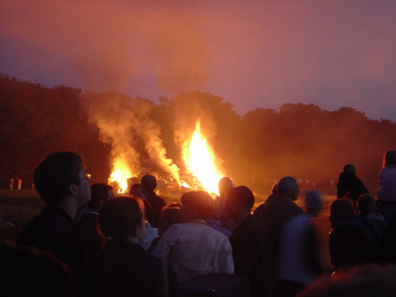 Photo: Wick Gala 2004 - Fireworks Bonfire and Kippers