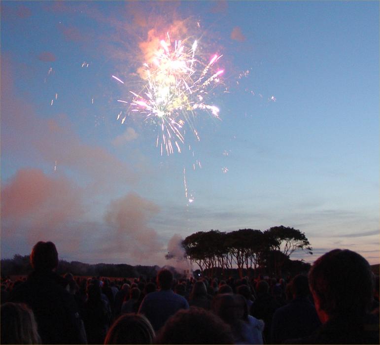 Photo: Wick Gala 2004 - Fireworks Bonfire and Kippers