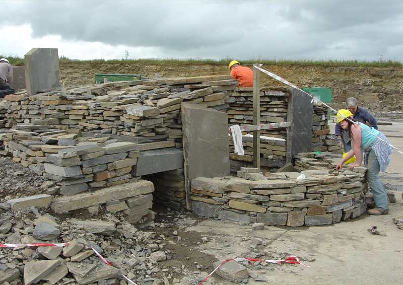 Photo: The New Chambered Cairn - 18 July 2005