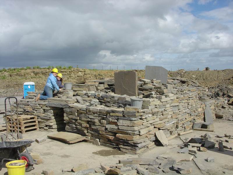 Photo: The New Chambered Cairn - 5 August 2005