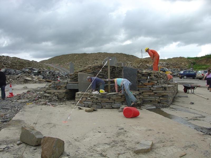 Photo: The New Chambered Cairn - 18 July 2005