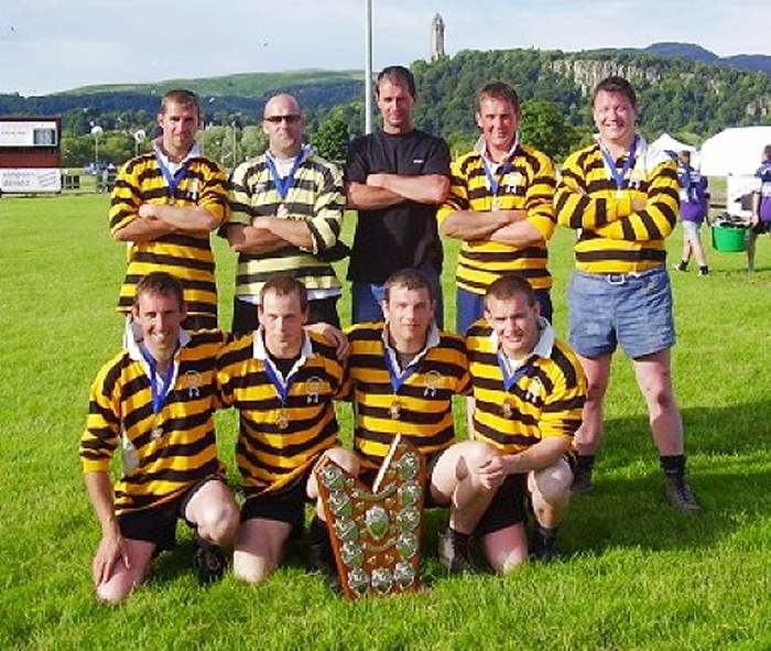 Photo: Halkirk Are 2005 Scottish Tug O War champions