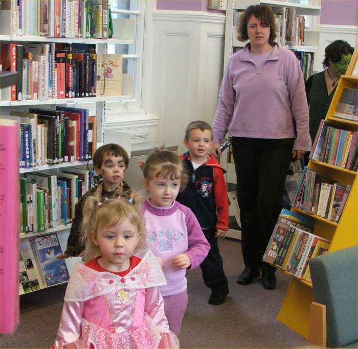 Photo: Lybster Light Beams At Wick Library Bookstart