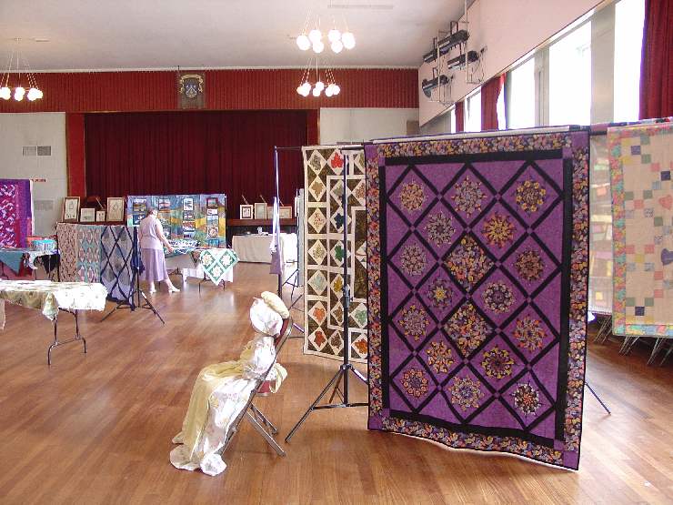 Photo: Quilting By Caithness Quilters - 27 July 2006