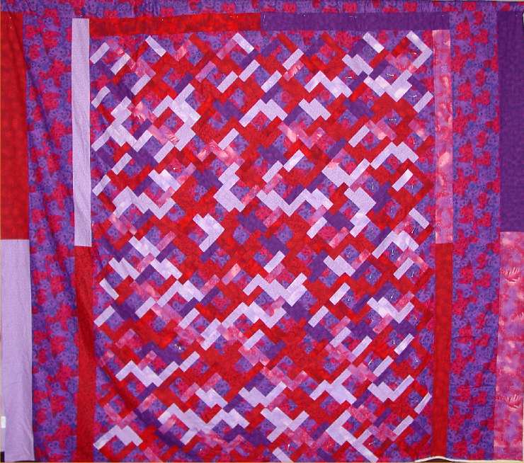 Photo: Quilting By Caithness Quilters - 27 July 2006