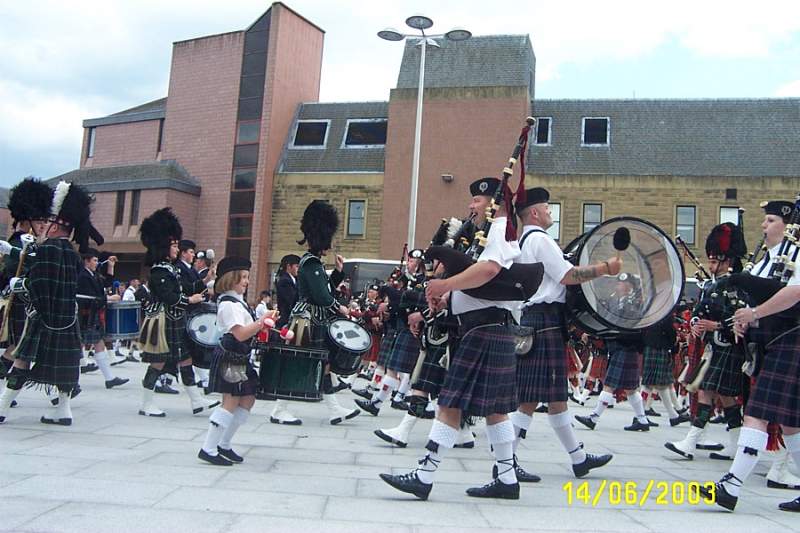 Photo: Pipe Bands Inverness
