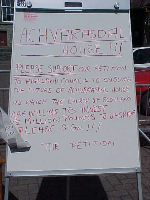 Photo: Achvarasdal Petition Day