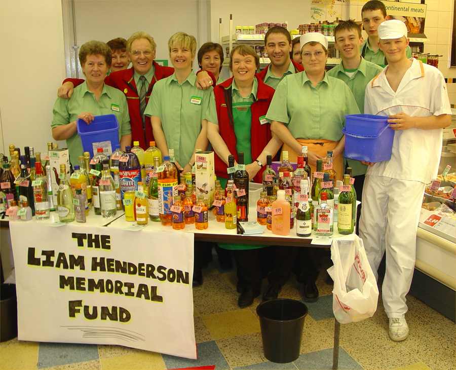 Photo: Safeways, Wick Staff Bottle Stall Raises £660