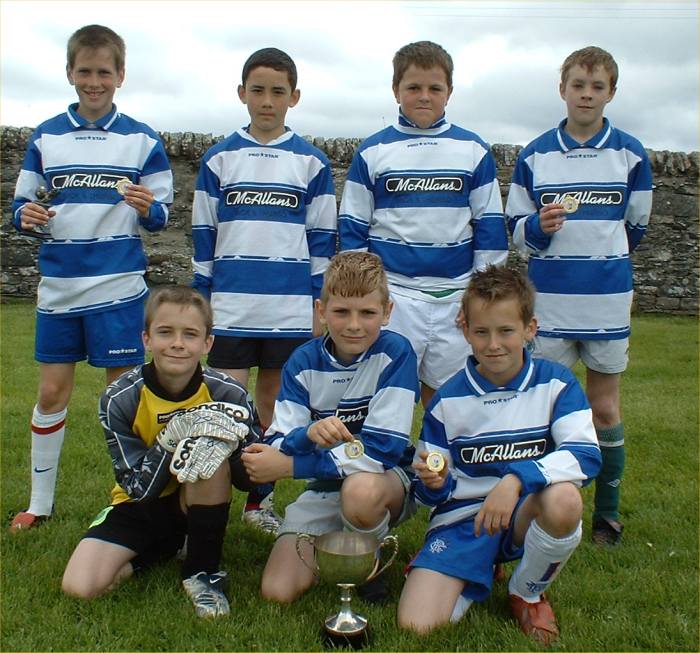 Photo: Winning Team From East End Boys' Club In Staxigoe