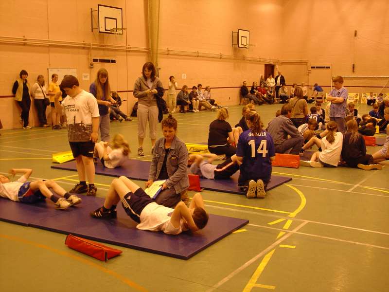 Photo: Caithness Primary Schools Fitness Competitions