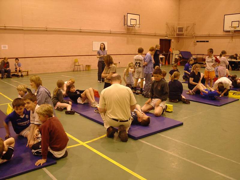 Photo: Caithness Primary Schools Fitness Competitions