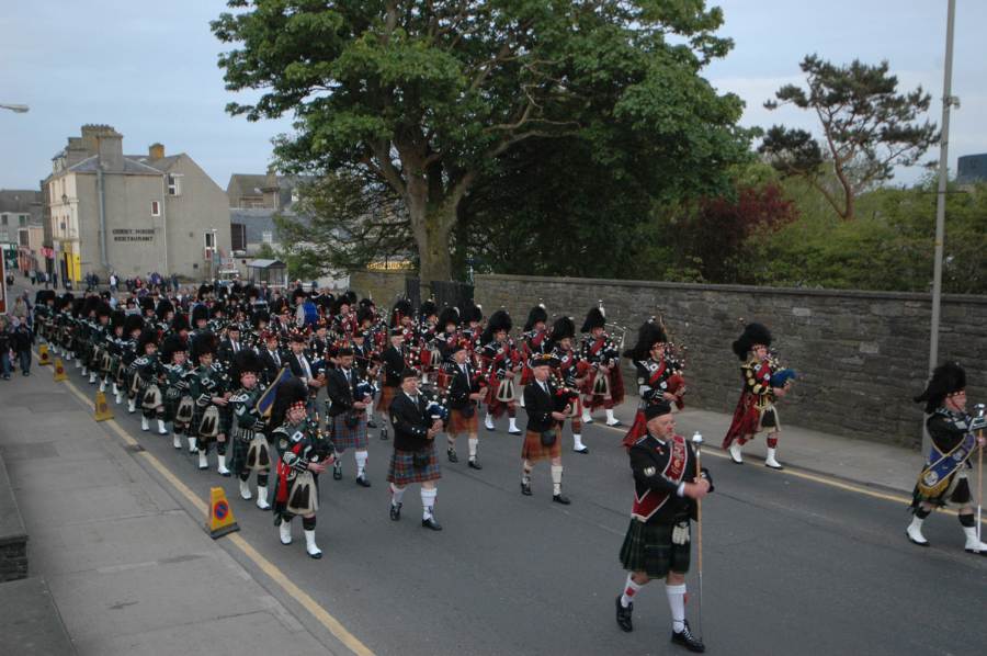 Photo: Pipe Band Festival - Friday 10 June 2005
