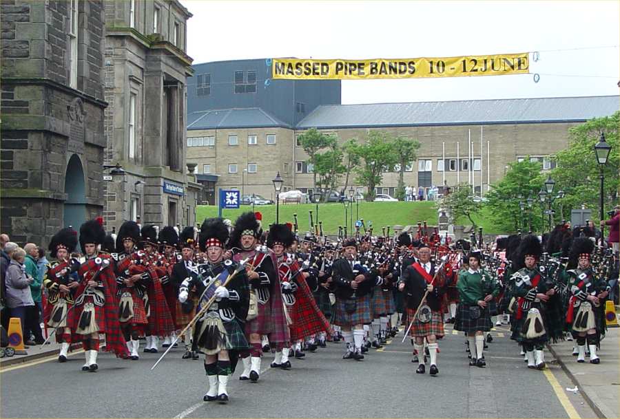 Photo: Pipe Band Festival - Saturday 11 June 2005