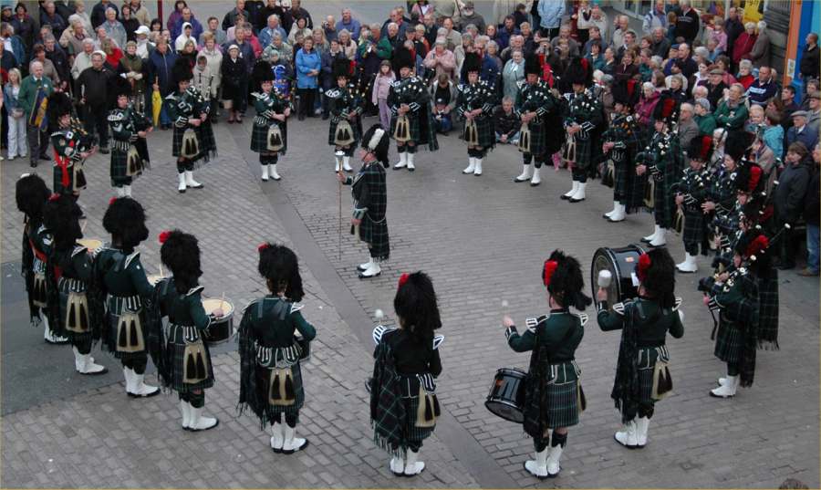 Photo: Pipe Band Festival - Friday 10 June 2005