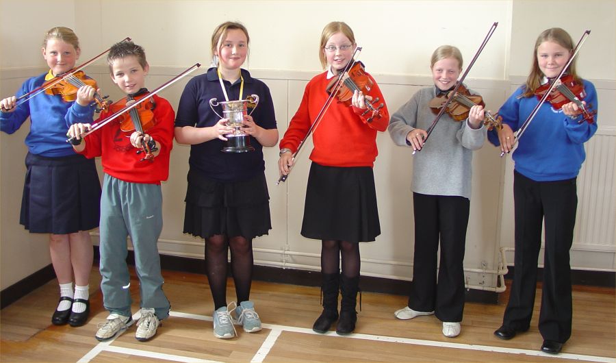 Photo: Scots Fiddle - Primary Contestants