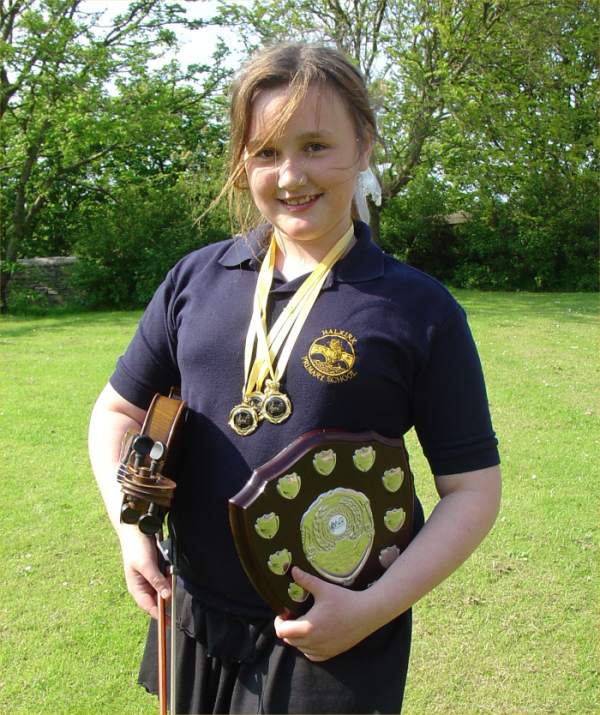 Photo: Junior Open Viloin - Ruth Potts - Also Won The Mentiplay Cup