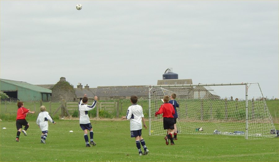 Photo: South School V Castletown 2005 Action