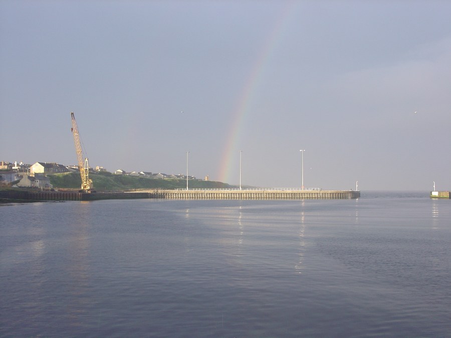 Photo: Rainbow At Wick Evening 16 June 2005