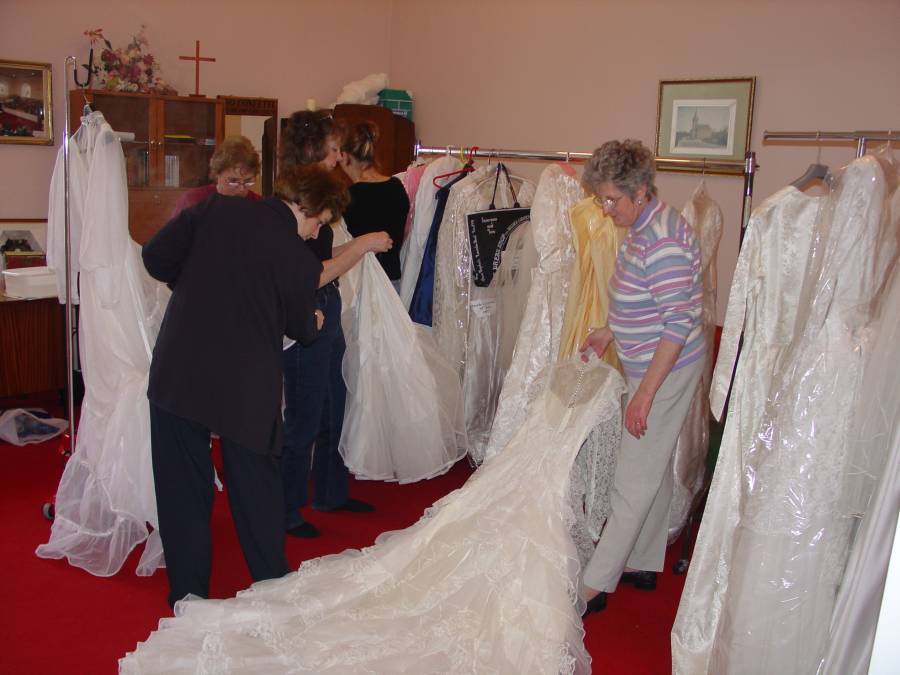 Photo: Dresses Ready For Wedding Belles 