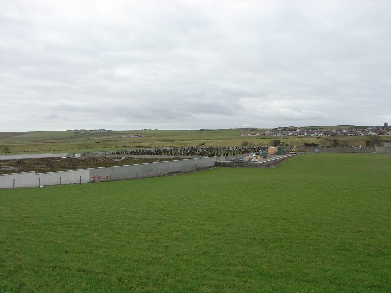 Photo: Thurso Cemetery Extension and New Car Park