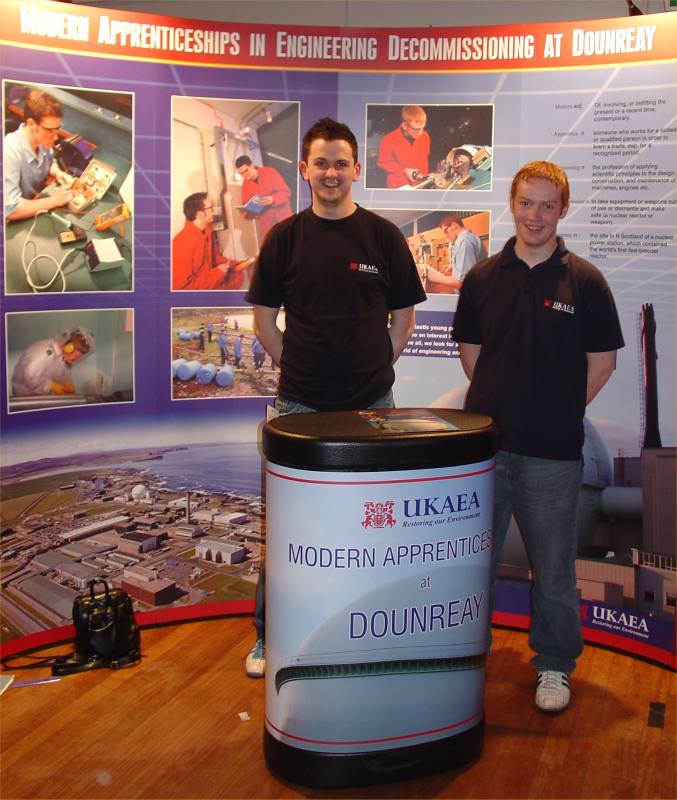 Photo: Rolls Royce Apprentices From Vulcan At The Careers Convention
