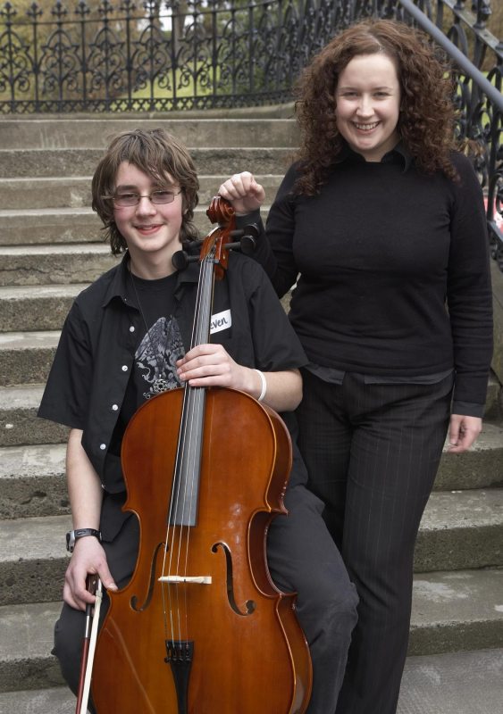 Photo: Young Cellists From Lochaber