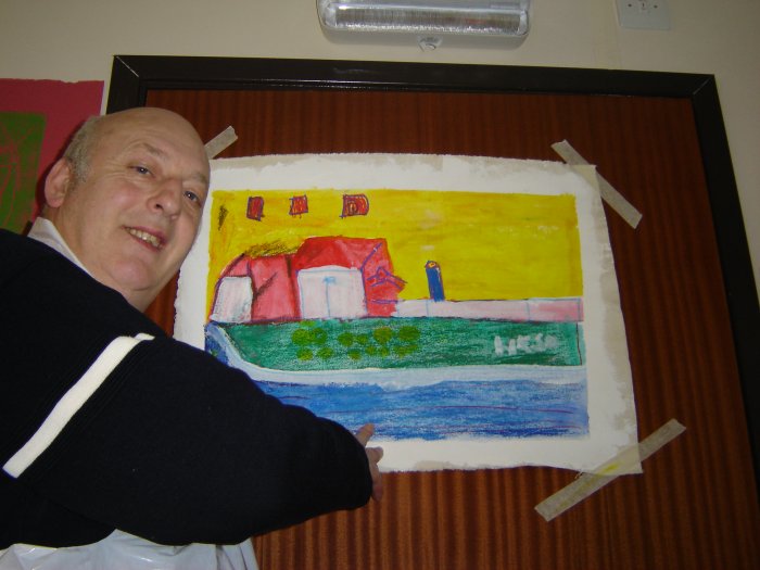Photo: Artists From Clyde At Project Ability, Ormlie, Thurso