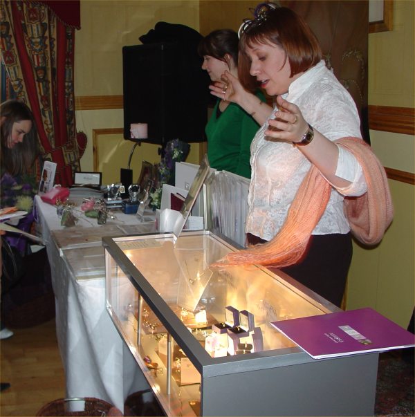 Photo: Aurora Jewellery At The Wedding Fayre - Portland Hotel, Lybster