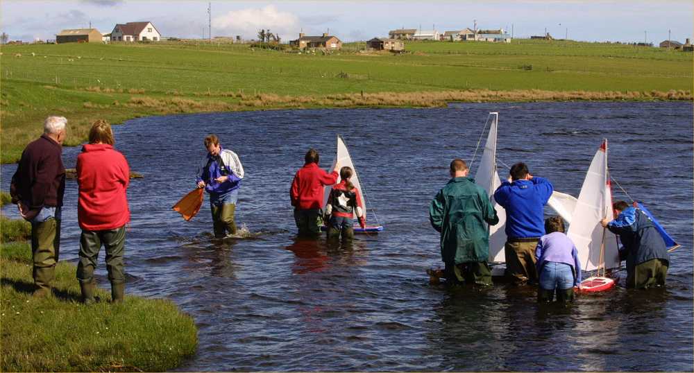 Photo: Competition At Sarclet Loch