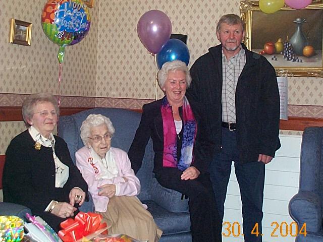 Photo: Beenie Gray Celbrating Her 100th Birthday