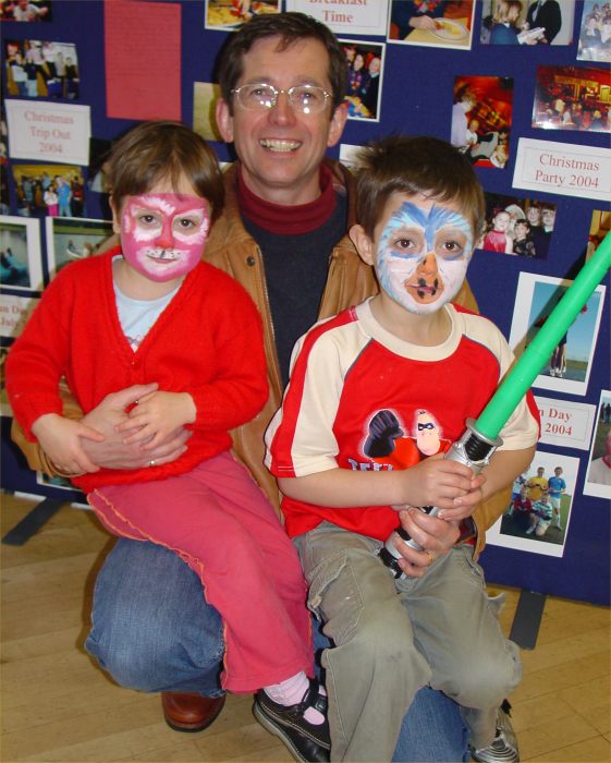 Photo: Face Painting A Hit With the Kids AT PPP Information Day