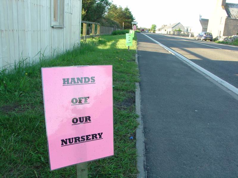 Photo: Thrumster Community Comes Together To Fight Threatened Nursery Cut