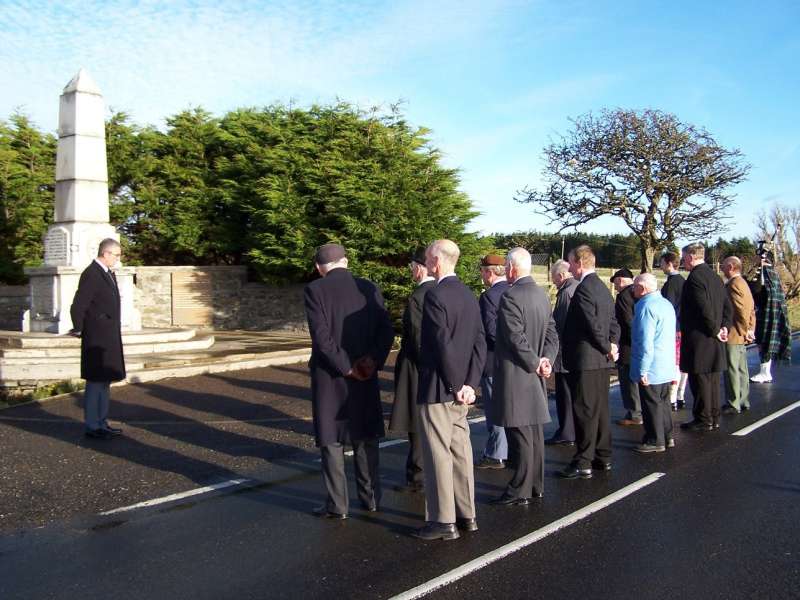 Photo: Remembrance At Lybster 2005