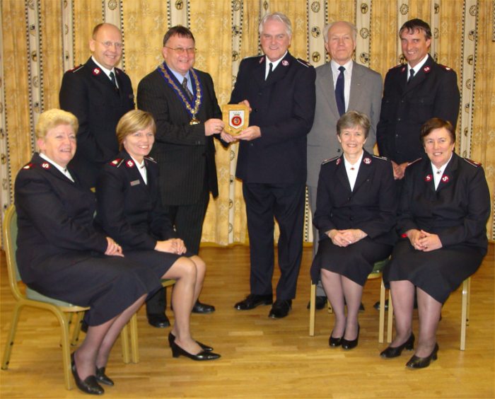 Photo: Caithness Councillors Met Salvation Army Commissioners And Members