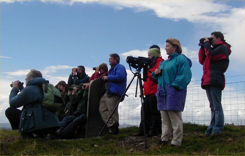 Photo: Big Group On Seawatch But No Whales On the Day