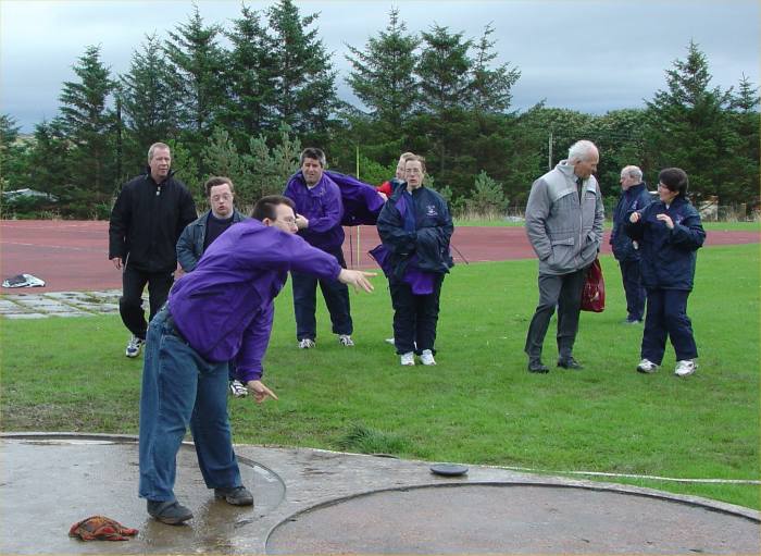 Photo: Caithness Disability Sports Club Multi Sports - 17 September 2005