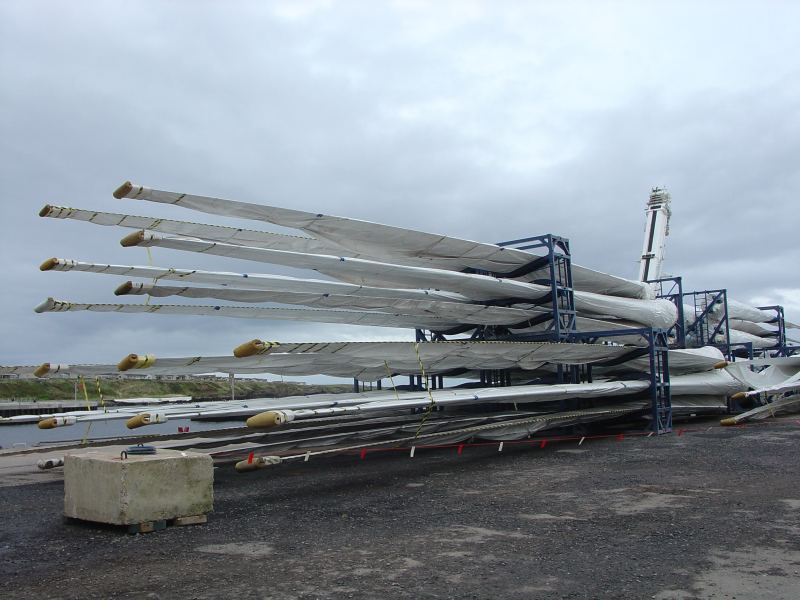 Photo: Wind Turbines For Dunbeath - 19 September 2005