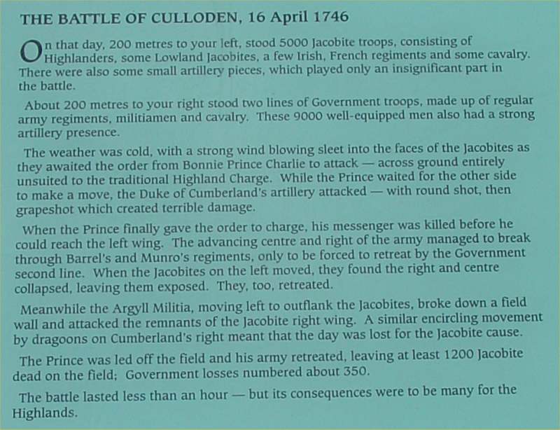 Photo: Culloden Battlefield 1746