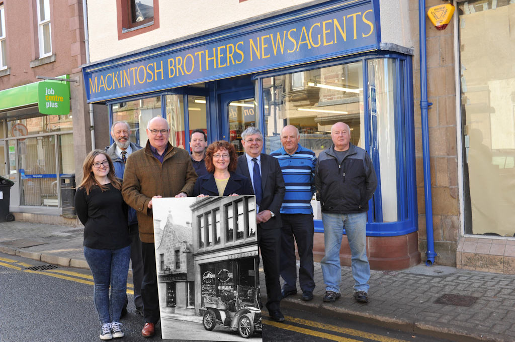 Photo: Mackintosh Brothers Shop, Dingwall